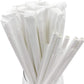 7.75" * 6mm Jumbo Wrapped Paper Straw - 6000pcs/ctn