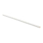 7.75" * 6mm White Jumbo Unwrapped Paper Straw - 5000pcs/ctn